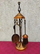 Zestaw kominkowy akcesoria narzędzia do kominka