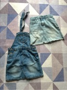 Ubrania dziewczęce 140 z metki HM Reserved Jeansy spodnie spodnice