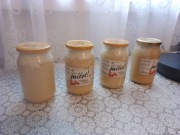 Miód wielokwiatowy wiosenny. Cztery słoiki po 0,9 litra.