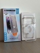 Case etui iPhone 17 pro + szkiełko ochronne