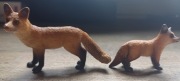 Schleich Młody Lisek i Duży lis