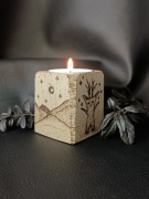 Ręcznie robiony świecznik "Duchy leśne"