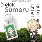 Brelok z anime gry Genshin Impact do wyboru Sumeru Wanderer Nahida AlHaitam