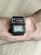 Stary zegarek elektroniczny z zapalniczką unikat 