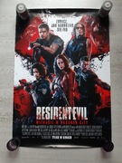 Plakat kinowy z filmu Resident Evil Raccoon City