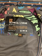 Cropp XXL XL L komplet kombinezon snowboard męski spodnie kurtka