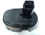 Bateria DEWALT DE9091 2.0Ah 14,4V uszkodzona, sprawna oryginalna obudowa