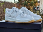 Damskie Buty Nike Air Force 1, nowe białe/kremowe, rozmiar 38.
