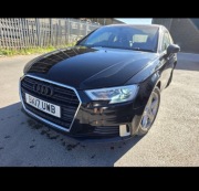 AUDI A3 LIFT (2017)  8V5 SEDAN Sport  MASKA ZDERZAK LAMPY KOMPLETNY PRZÓD