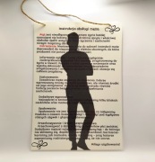 Dyplom "Instrukcja obsługi męża". Prezent na wieczór panieński