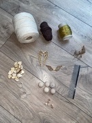 Zestaw do makramy, aniołka, nowy