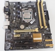 Płyta główna Micro ATX Asus B85M-E z procesorem Intel Core i3-4170T 3.2 GHz