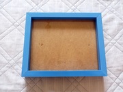 Niebieska ramka na zdjęcia 27,5x22,5