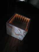 Stolik Kawowy z infinity mirror