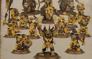 Age of Sigmar / WarCry - Orruk Ardboys x10 - wypraski 