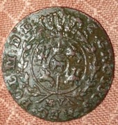 Stanisław August II. 1 grosz miedziany 1794 MV 