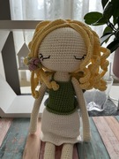 Wróżka zrobiona na szydełku crochet fairy handmade