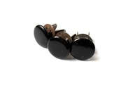 MALOWANE NA CZARNO Nity do Hełmów Niemieckich M35, M40, M42 - 3 szt