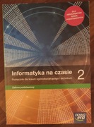 INFORMATYKA NA CZASIE 2 PODRĘCZNIK ZP NOWA ERA jak nowa