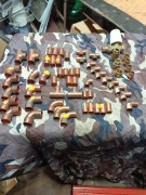 Zestaw kształtek miedzianych i złączek mosiężnych do C.O.