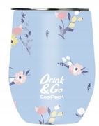 Kubek termiczny CoolPack 350ml kolibry THAI stalowy BPA FREE