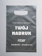 REKLAMÓWKI/TORBY FOLIOWE Z NADRUKIEM 100 szt.