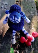 Owieczka cudowna szydełkowa przytulanka. Super !!