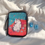 Zestaw prezentowy robienie na drutach dzierganie akcesoria etui na druty