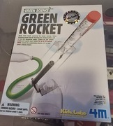 Green Rocket rakieta na spręzone powietrze eksperymet zabawa 