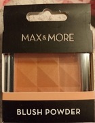 Róż do policzków prasowany Max&More pink blossom 8 g