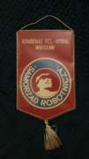 Proporczyk KOMBINAT PZL - HYDRAL WROCŁAW PSIE POLE PRL
