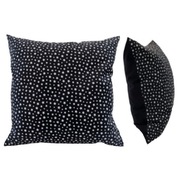 Poszewka 40x40 cm Gwiazdeczki białe gwiazdy - Bawełna