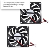 wentylator bezszczotkowy 80x80x10 8010 DC 12V