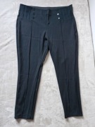 Spodnie czarne legginsy biznesowe  5XL / 50 / 22 C&A