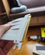 Riser (przedłużacz) GPU PCIe 4.0 x16 o długości 20 cm