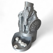 Pomnik krasnoludzkiego wojownika – wieża na kości - dice tower!