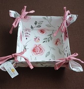 Koszyk Na Pieczywo Prowansalski w Róże Clayre & Eef