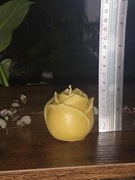 Róża świeca z wosku pszczelego