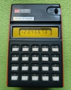 kalkulator Sharp Elsi Mate EL-200 - czarujący PRL - made in Japan - lata 70