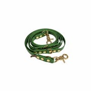 Smycz przepinana 2m 16mm mosiężne karabińczyki