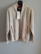 Męskie kardigany z podszewką z polaru L 