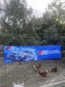 Baner BMW o wymiarach 180x45 / M2 E90 E60 F10 X3 X5 X6 E87 E36 E30 E46