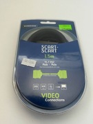 1734 Kabel Video BANDRIDGE VL7392 EURO SCART -> SCART 1.5m