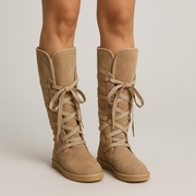 Bardzo ciepłe śniegowce damskie 39 wkładki 25