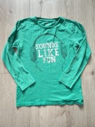 Cool Club * zielona bluzka z długim rękawem * 146