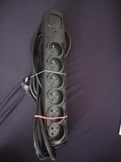 Przedłużacz listwowy Reinstone 5m kabel 6 gniazd.