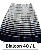 Spódnica w paski prążki Bialcon 40 L