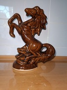 ceramiczny koń figurka bibelot
