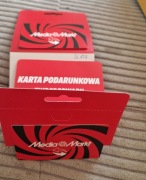karta podarunkowa płatnicza Media Markt 500zł ekspres przez SMS WhatsApp
