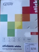 Etykiety samoprzylepne GRAND – 021 105*33 8/16 Grand